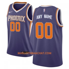 Maillot NBA Phoenix Suns Personnalisable Nike 2017-18 Violet Swingman - Homme